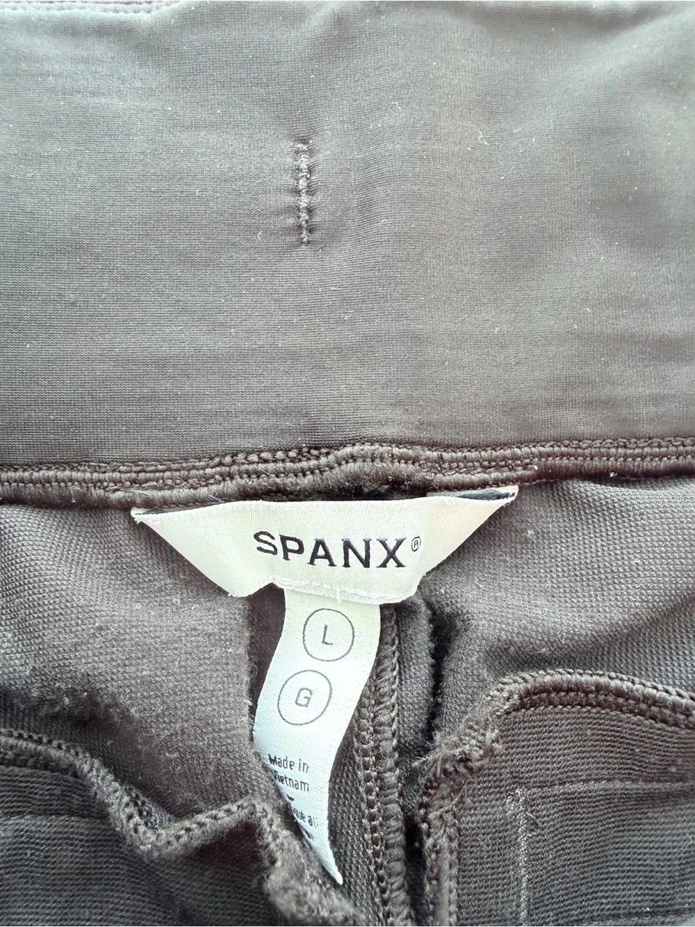 Spanx black Out of Office cargo pockets jogger pants L - Picture 3 of 6